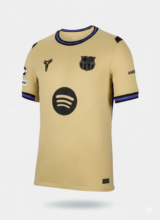 Camiseta Barcelona visitante, temporada 2025/2026